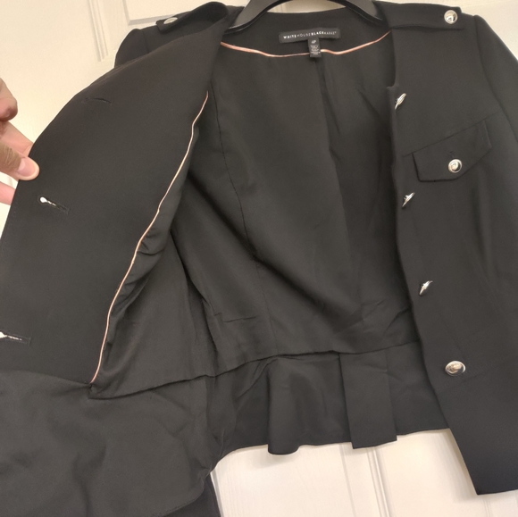 WHBM Bell-Sleeve Peplum Jacket 🖤 (4P) - Picture 12 of 14